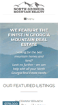 Mobile Screenshot of northgeorgiamountainrealty.com